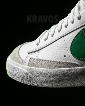 NK 77 Leather Panelled Court Trainer