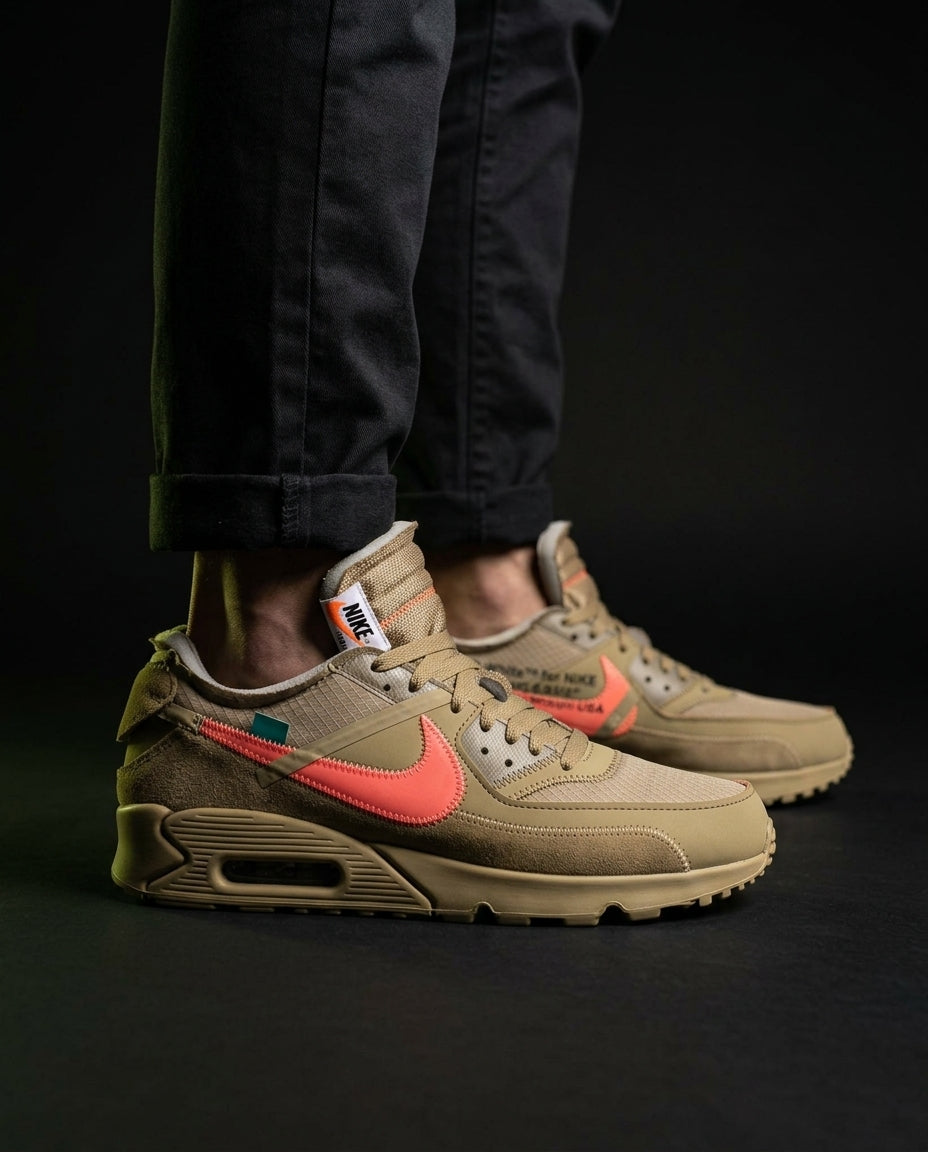 NK 90 Layered Suede Panelled Runner