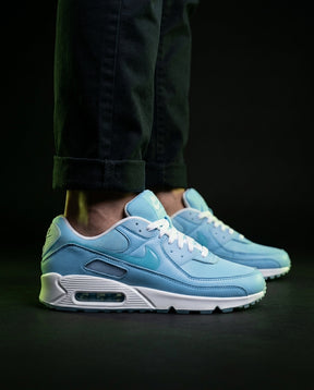 NK 90 Mesh Panelled Runner Trainer Blue White