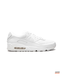 NK 90 Mesh Panelled Runner Trainer Triple White #triplewhite