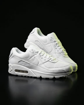 NK 90 Mesh Panelled Runner Trainer Triple White