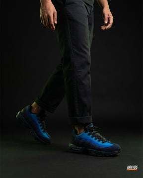 NK 95 Mesh Layered Wave Runner Blue Black