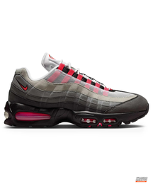 NK 95 Mesh Layered Wave Runner Grey Black Pink #greyblackpink