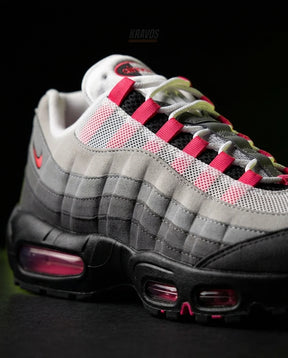 NK 95 Mesh Layered Wave Runner Grey Black Pink