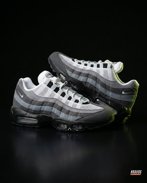 NK 95 Mesh Layered Wave Runner Grey Black White
