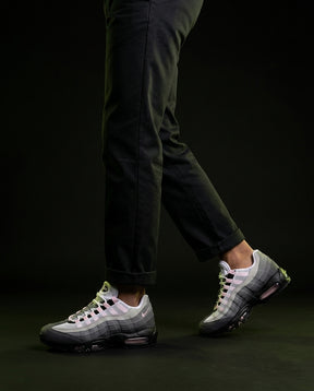 NK 95 Mesh Layered Wave Runner Grey Pink Black