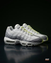 NK 95 Mesh Layered Wave Runner Grey White