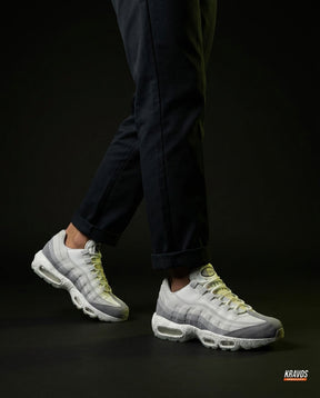NK 95 Mesh Layered Wave Runner Grey White