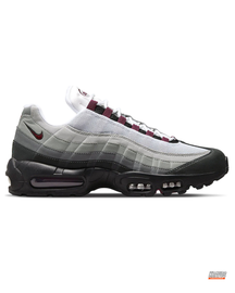 NK 95 Mesh Layered Wave Runner White Grey Black Maroon #whitegreyblackmaroon