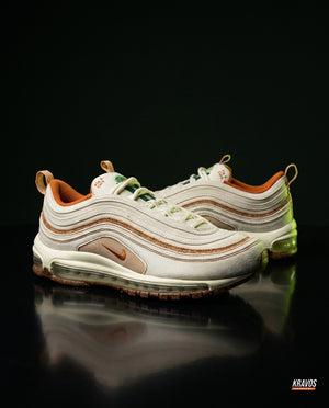 Cream Brown Orange