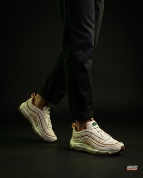 NK 97 Mesh Layered Wave Runner Cream Brown Orange
