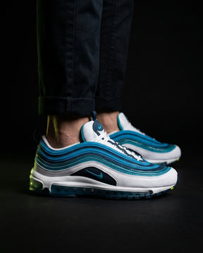 NK 97 Mesh Layered Wave Runner White Blue Navy