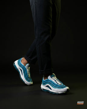 NK 97 Mesh Layered Wave Runner White Blue Navy