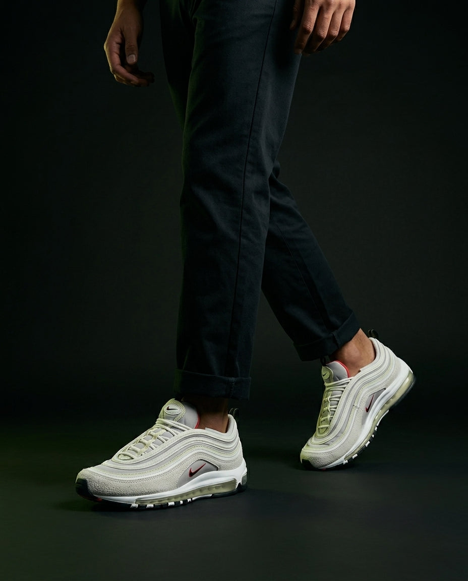 NK 97 Mesh Layered Wave Runner White Grey Sail