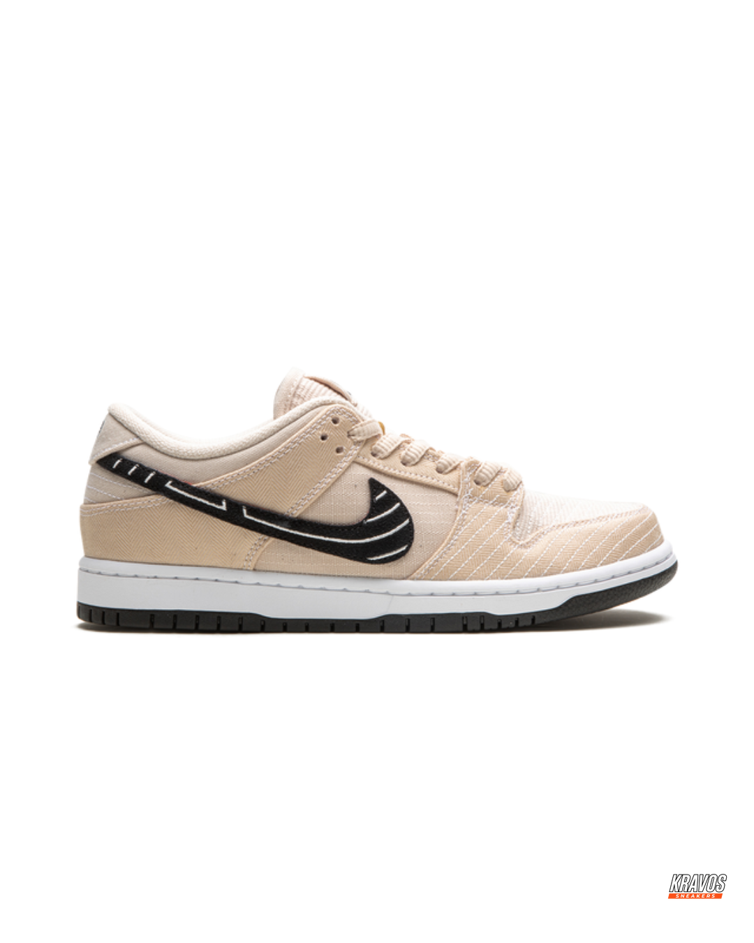 NK Canvas Herringbone Panelled Skate Low