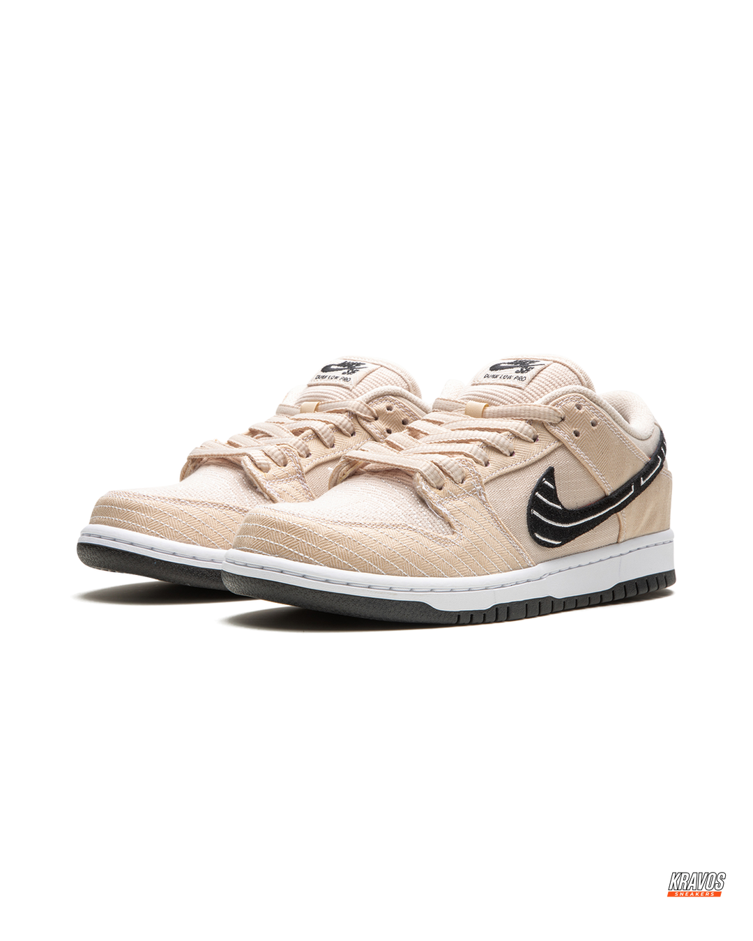 NK Canvas Herringbone Panelled Skate Low