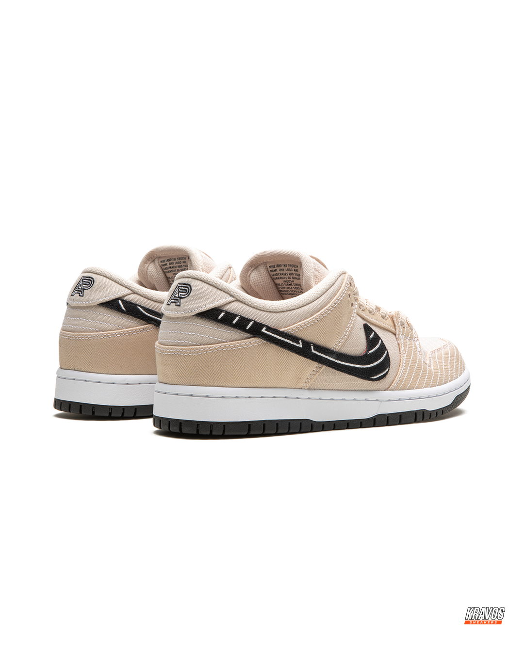 NK Canvas Herringbone Panelled Skate Low