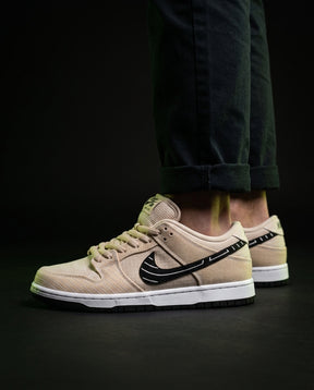 NK Canvas Herringbone Panelled Skate Low