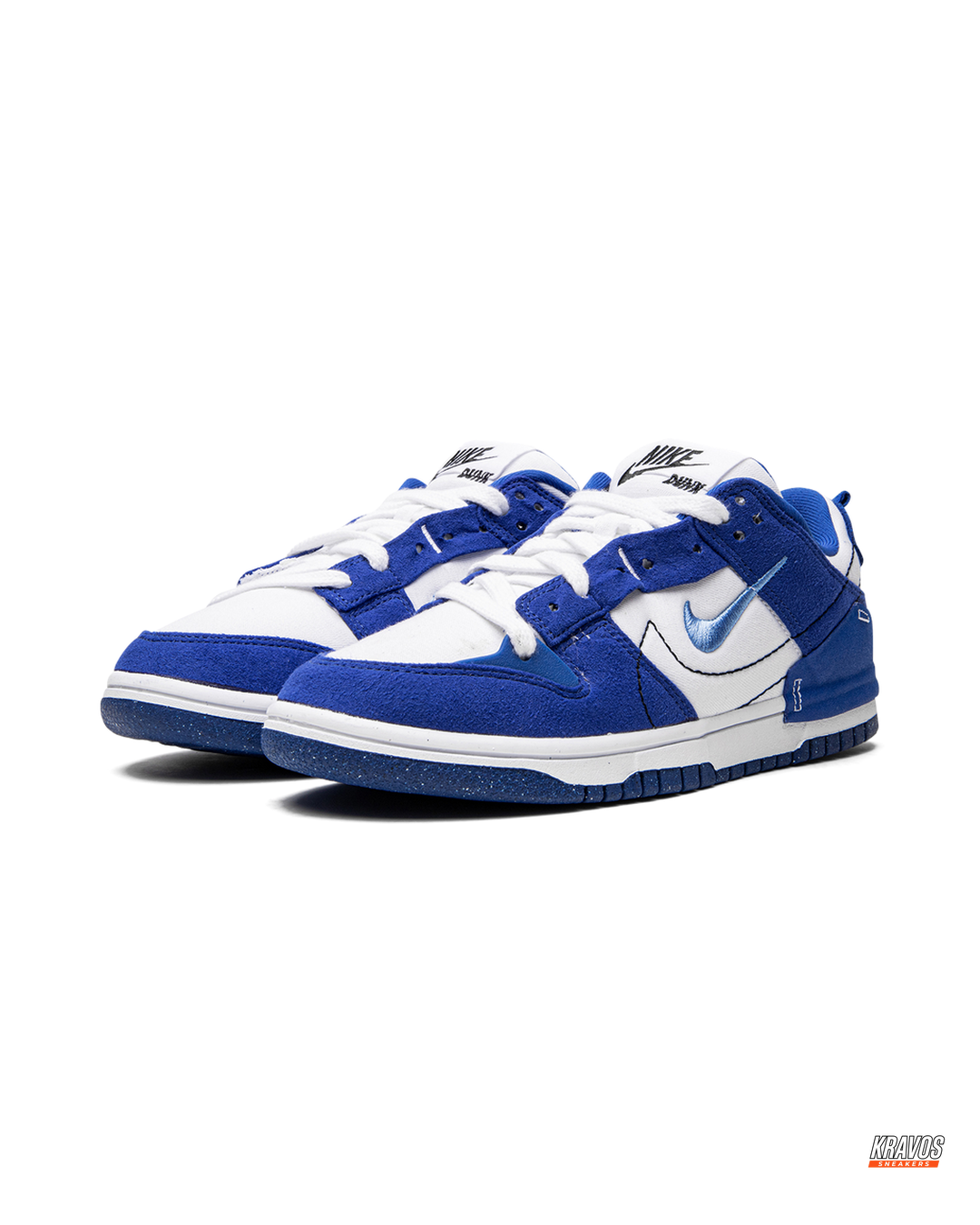 NK Canvas Layered Panelled Trainer