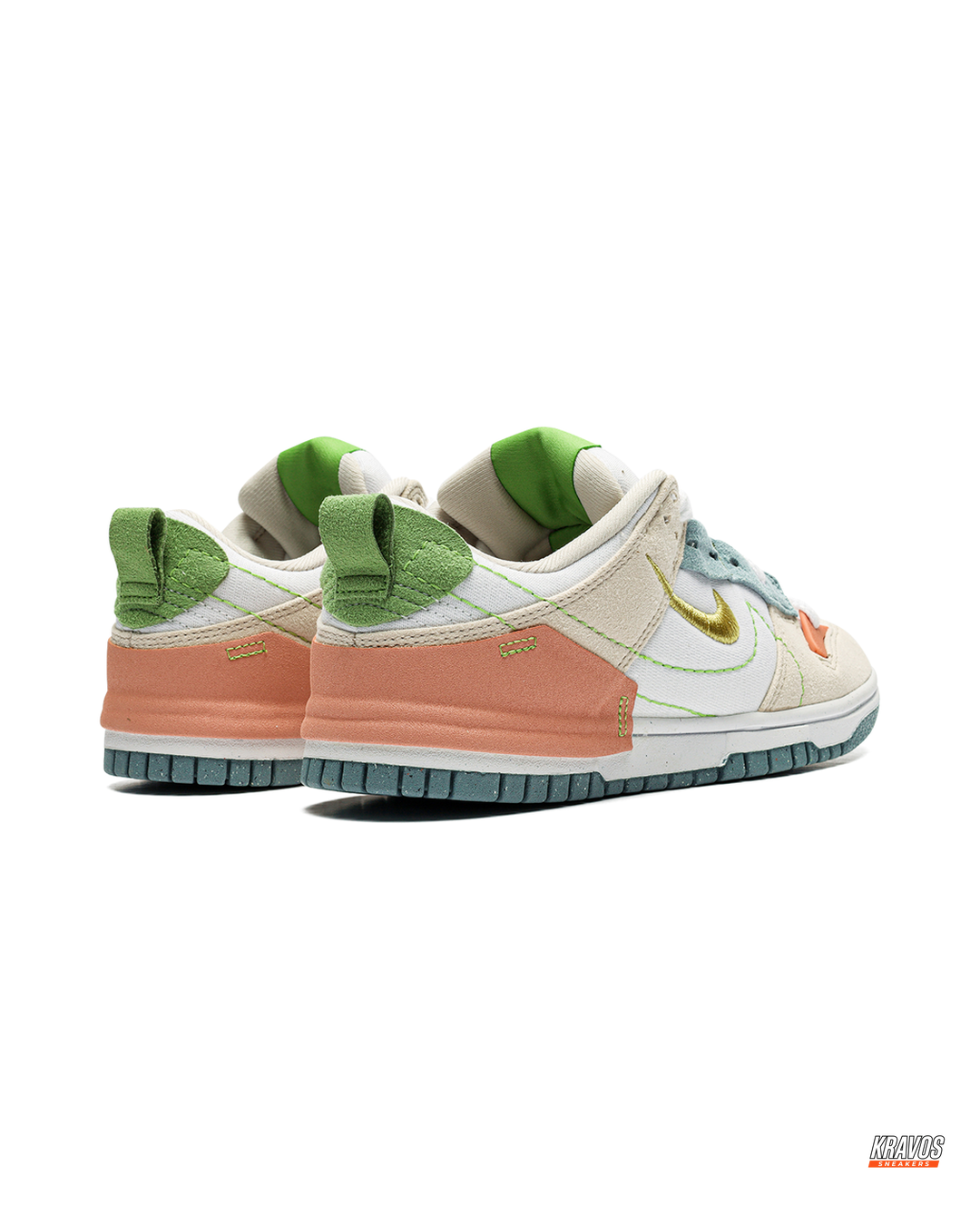 NK Canvas Layered Panelled Trainer