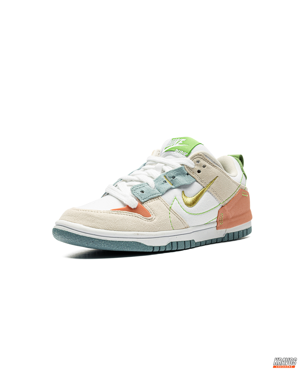 NK Canvas Layered Panelled Trainer
