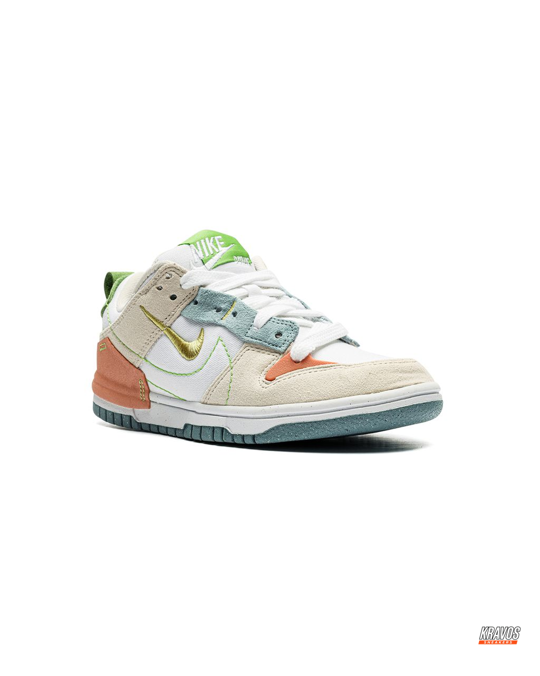 NK Canvas Layered Panelled Trainer