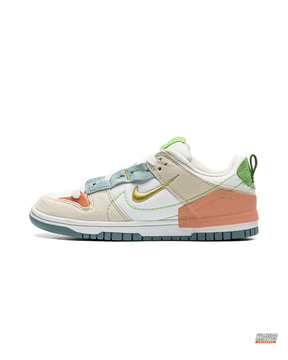 NK Canvas Layered Panelled Trainer