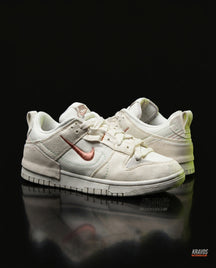 NK Canvas Layered Panelled Trainer Sail Rose Green