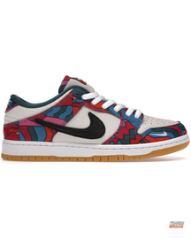 NK Canvas Patchwork Gum-Sole Skate Low Multicolour Abstract #multicolourabstract