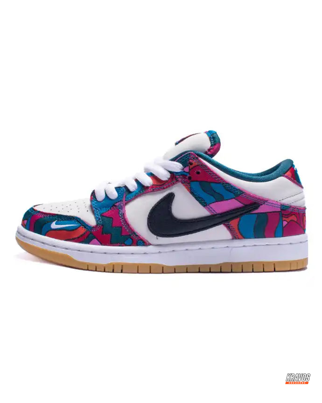 NK Canvas Patchwork Gum-Sole Skate Low