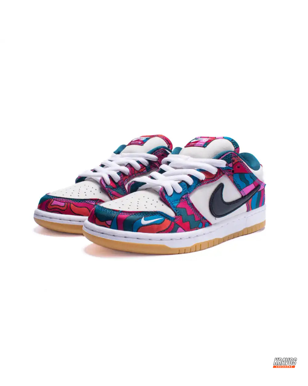 NK Canvas Patchwork Gum-Sole Skate Low