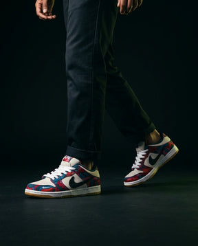 NK Canvas Patchwork Gum-Sole Skate Low