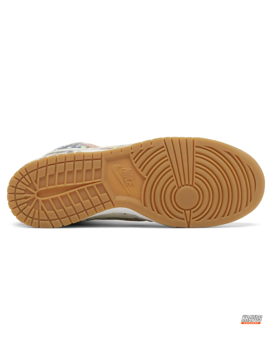 NK Canvas Printed Panelled Skate High