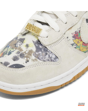NK Canvas Printed Panelled Skate High