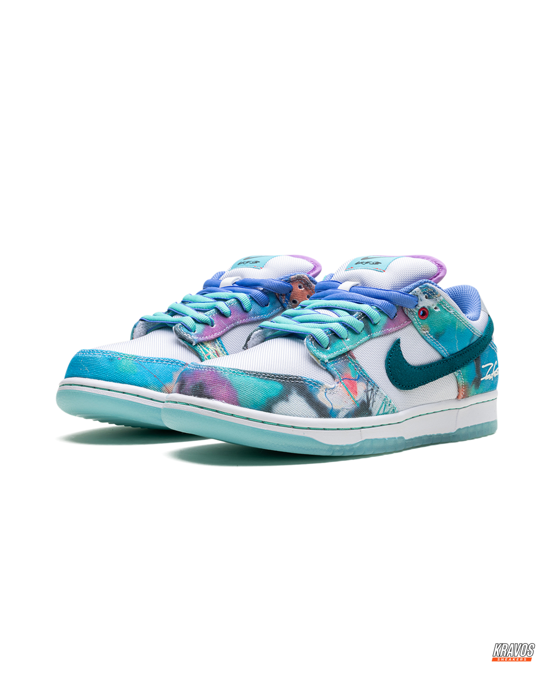 NK Canvas Tie-Dye Skate Low