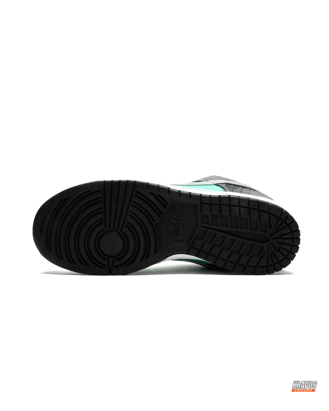 NK Croc-Panel Layered Skate Trainer