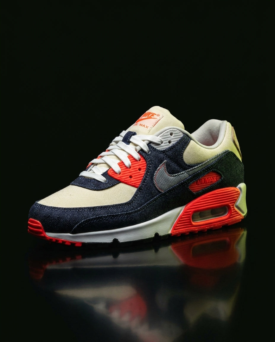 NK Denim Panelled Air Cushioned Runner