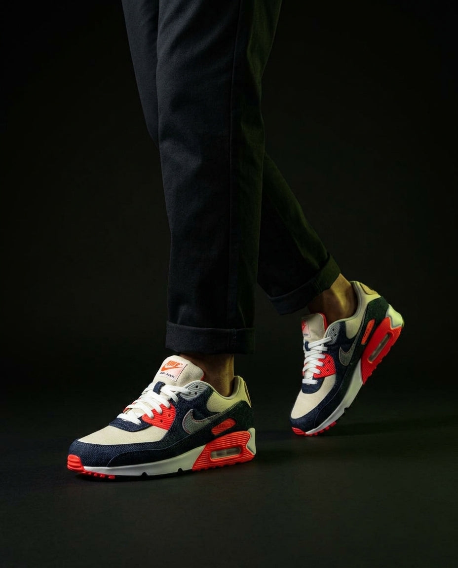 NK Denim Panelled Air Cushioned Runner