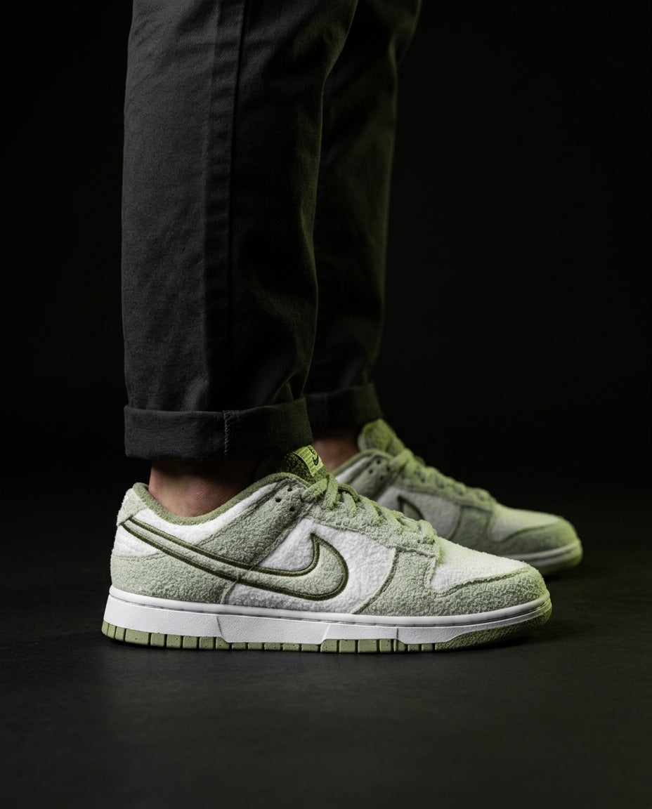 NK Fleece Textured Panelled Court Trainer
