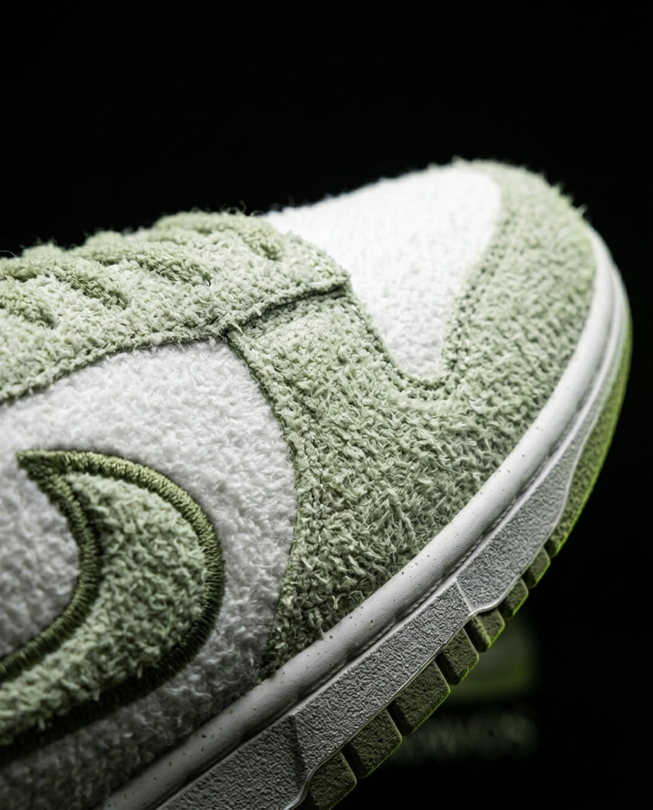 NK Fleece Textured Panelled Court Trainer
