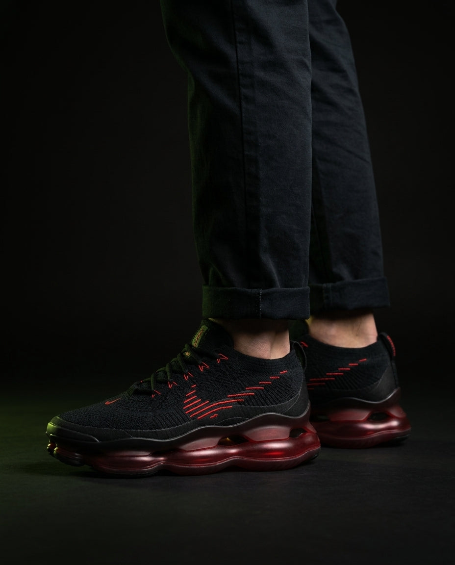 NK Flyknit Pod-Sole Chunky Trainer