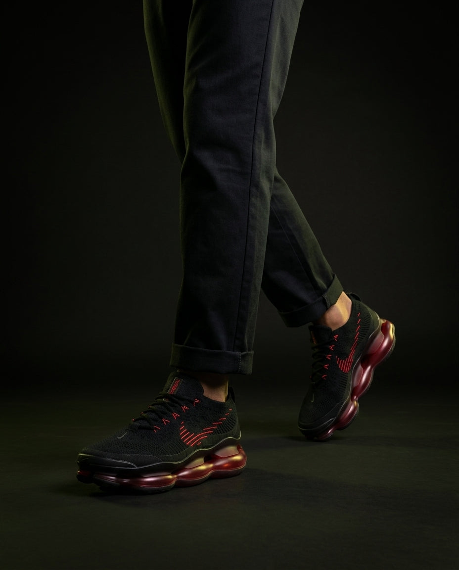 NK Flyknit Pod-Sole Chunky Trainer