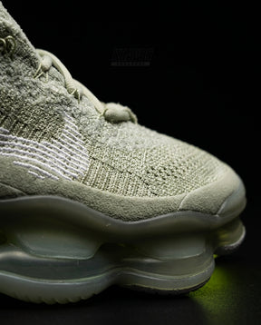 NK Flyknit Pod-Sole Chunky Trainer Sage Green White