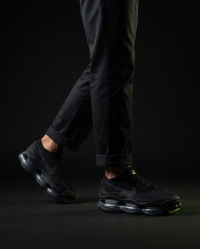 NK Flyknit Pod-Sole Chunky Trainer Triple Black