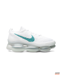 NK Flyknit Pod-Sole Chunky Trainer White Teal #whiteteal