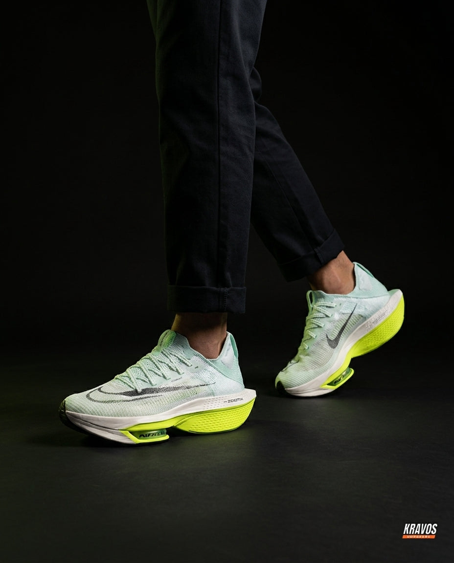 NK Knit Air-Pod Racing Runner Mint White Volt