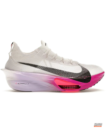 NK Knit Carbon-Plate Racing Runner White Pink Purple #whitepinkpurple