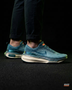 NK Knit Foam-Sole Running Trainer Teal Cream