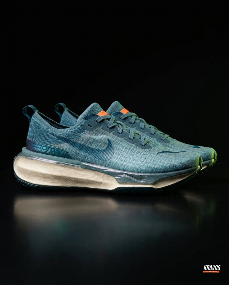 NK Knit Foam-Sole Running Trainer Teal Cream