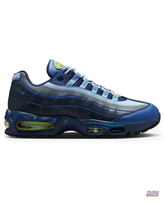 NK Layered Mesh Air-Sole Runner Blue Navy Grey #bluenavygrey